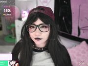 crimsonkitten Deep drilling masturbation with brunette slut in online March-2025