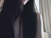 zhenzhuxio March-13-2025 Public video show with sexy brunette