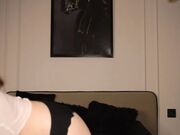 kusssecka Public video show with slutty model March-13-2025