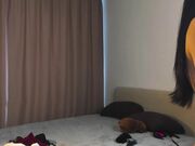 zhenzhuxio Video recording with skinny naked Asian model April-2025