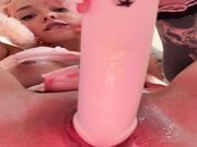 babyfooji Onlyfans 2025 closeup dildo masturbation