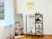 glossybabe_ Licking her nipples in a public show