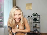 glossybabe_ Recording chaturbate show with sexy naked blonde August-2025