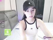 matchacoffee Pale Asian girl masturbates dildo in online August-2025