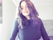 yourfreakygirl Cute brunette shows her tits at chaturbate 09-10-2025