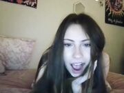 Chaturbate callielovelatenight - New skinny teen girl shows her tits March-12-2026