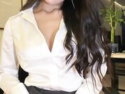 CarolinaGuerrero Onlyfans Anal masturbation with a sexy secretary