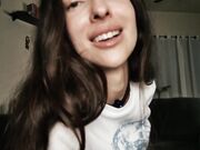 ormary Recording video show with skinny sexy brunette August-2026
