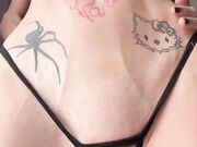 ellexxaurus Fansly skinny whore fucks her hole bbc dildo toy