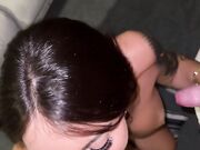 Martinabacci Onlyfans Sucks Two Cocks On Her Knees