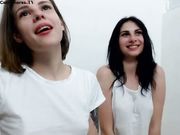 ANIBUTLER Drunk lesbians fingering play