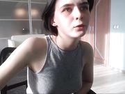 okeysmall Flash boobs new brunette_480p