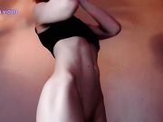 vianviolet Slender brunette with a very big clit