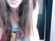 rebeca_min Cute teen girl dancing striptease