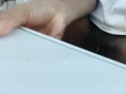 Pink hole of a black whore with chaturbate adult camera_720p