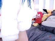 Kati3kat Anal dildo show on birthday(MFC SHOW)