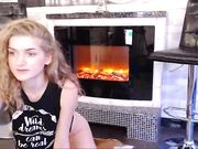 foxy_tr Cute teen blonde without panties