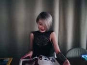 Mykinkydope Beautiful secretary gives a blowjob and loves to fuck on the table__720p