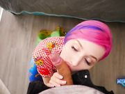 Mykinkydope Facial show for sexy skater girl__720p