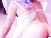 Cherrycrush and Lenaspanks Fairies lesbians pussy licking__720p