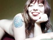 alice_evergreen Cute fat woman shows her twat and anal