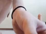 muslim_candy Sweet big lips are played with a big toy__720p