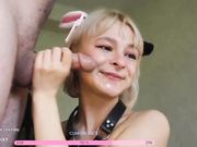 kinky_ray Slobbering petite girl loves throat blowjob