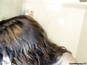 KendallTyler and AnnSmith Online show with wet girls in the shower