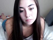 Sunshinekitty96 - Beautiful young girl undresses for money in a live show