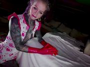 anuskatzz - Femdom with anal fisting for slave