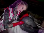 anuskatzz - Femdom with anal fisting for slave