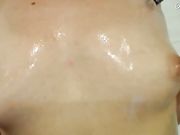 cherniichka -Katrin- Shower show with a very depraved blonde