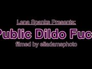 lenaspanks -Glass Dildo Orgasm