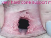 kiraforlove - Close-up of a gape show with a cunt