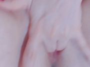oceanblueeeee Close-up of fingering with juicy cam whore