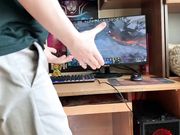 Freya Stein - Instead of DotA, he cums in her mouth