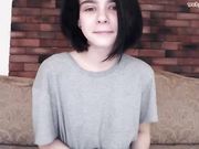 smallliars aka smallliars Very beautiful brunette shows nipples