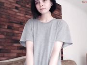 smallliars aka smallliars Very beautiful brunette shows nipples