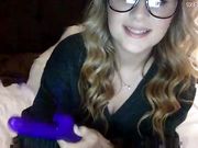 vmariee Password show with hot blonde in glasses