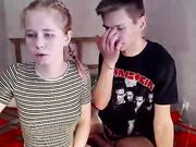 sundew19 Russian petite pussy sucks dick in chat show