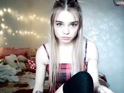 babyfromtheforest Charming new teen shows boobs