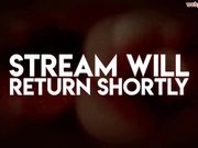 samantajo Affectionate lesbians kiss in a public show