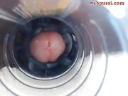 jeffrodgerschaturbat Cum show inside an artificial vagina