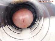 jeffrodgerschaturbat Cum show inside an artificial vagina