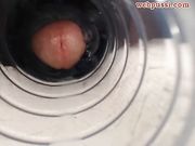 jeffrodgerschaturbat Cum show inside an artificial vagina