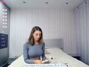 heyhorny_cb Slender webcam princess is played with butt plug