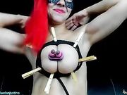 aedanjustine Bdsm with my tits part 2