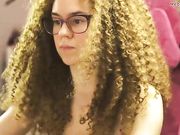 leriaglowhoe Recording new cam show with a curly model