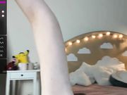 webpussi Busty teen girl fucks dildo