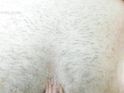 Oksanafedorova Teasing her hairy pussy